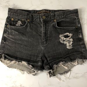 Vintage Ralph Lauren Cut-Off Black Shorts